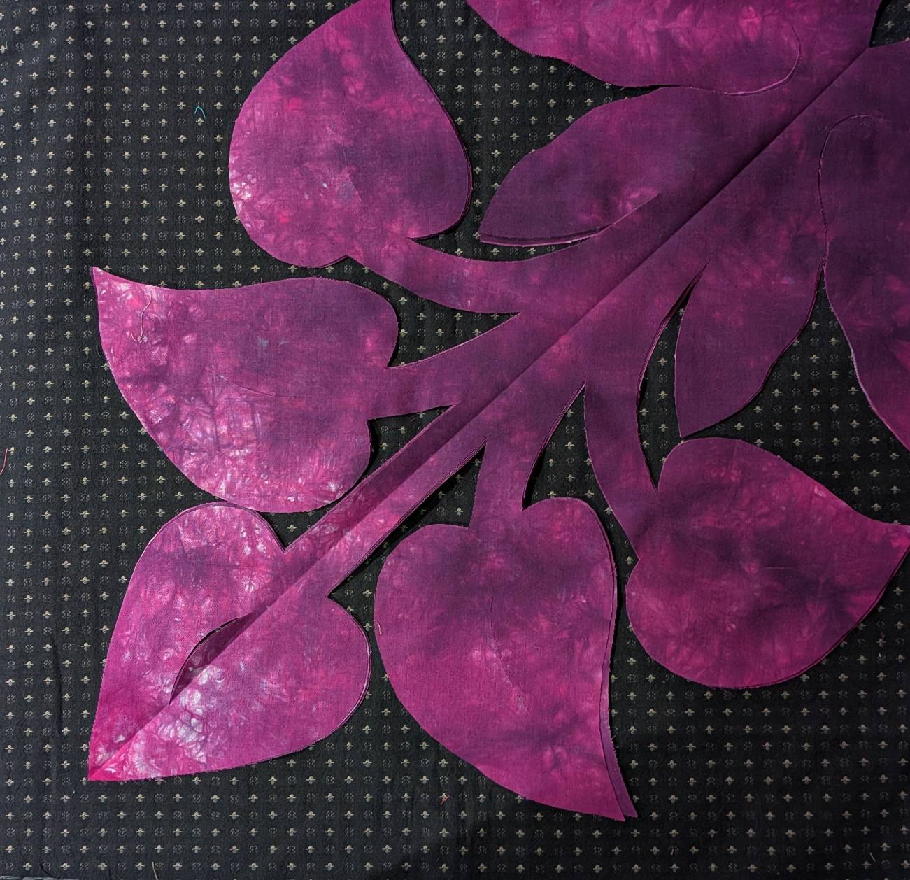 は和いあんきると（アンセリウム）　タペストリー