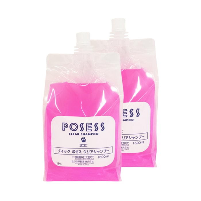 ポゼス クリアシャンプー 3000ml(1500×2) | ゾイック | カチオン公式