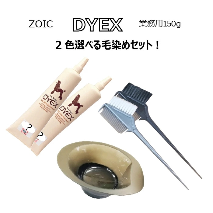 ダイックス 選べる2色+ブラシ+カップセット