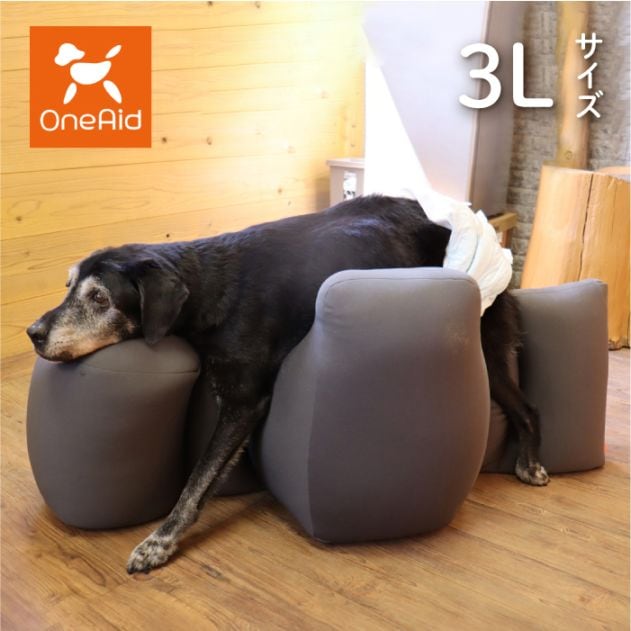 リラクッション 3L | シニア犬のための姿勢ケア 床ずれ・誤嚥防止に
