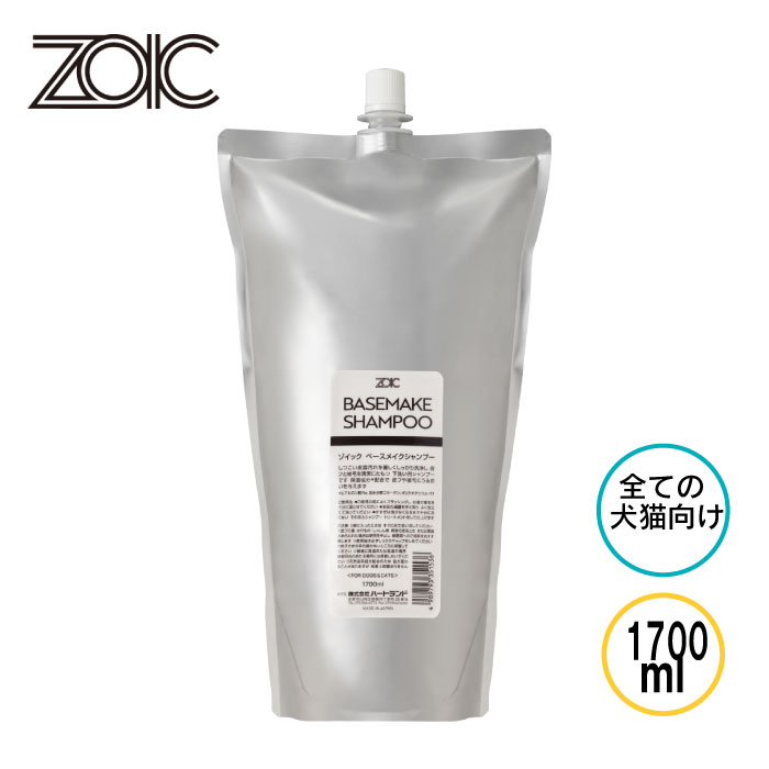 薬用シャンプーBO1.0 1500ml 犬猫兼用 | ゾイック | カチオン公式