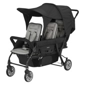 KATOJI 3人乗りベビーカー 専用レインカバー付き【6ヶ月～生後36ヶ月頃(体重約15kg)|、身長114cmまで】［レンタル］