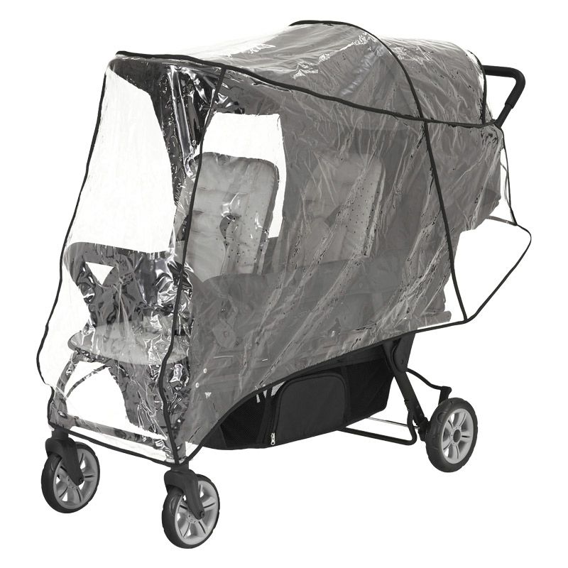 KATOJI 3人乗りベビーカー 専用レインカバー付き【6ヶ月～生後36ヶ月頃(体重約15kg)|、身長114cmまで】［レンタル］