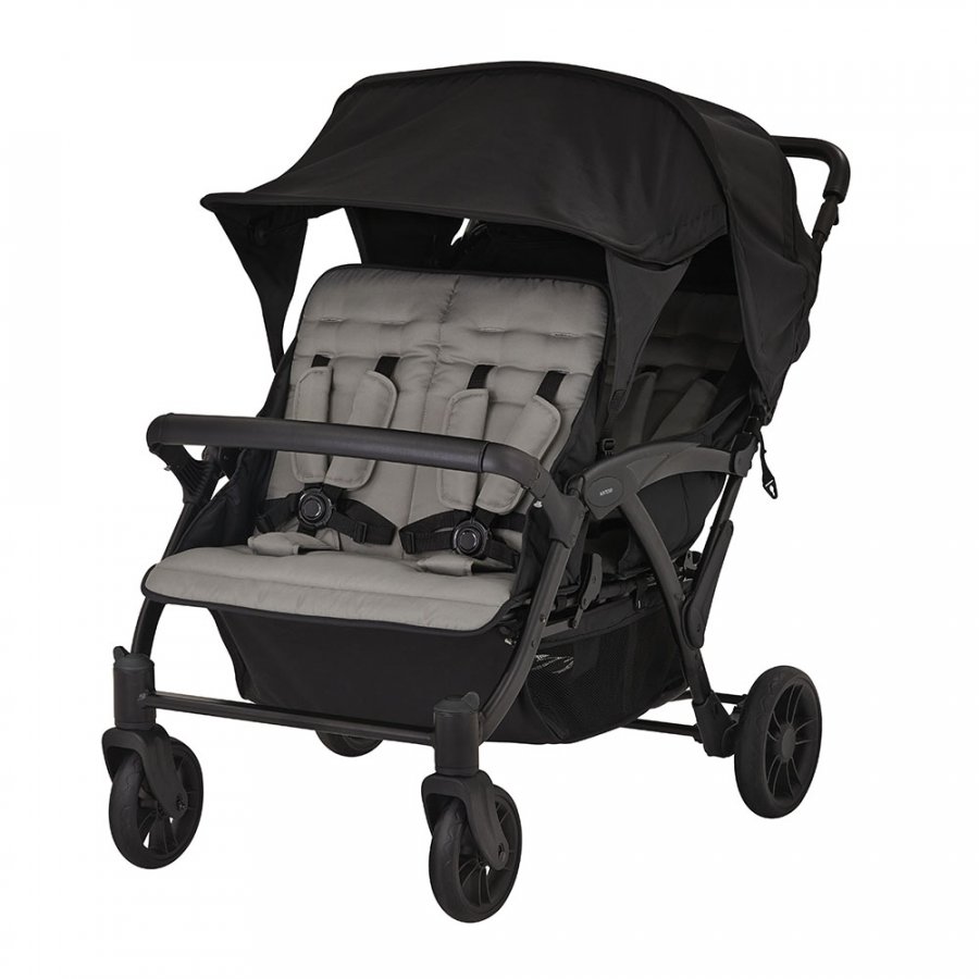 KATOJI 4人乗りベビーカー 専用レインカバー付き【6ヶ月～生後36ヶ月頃(体重約15kg)|、身長114cmまで】［レンタル］