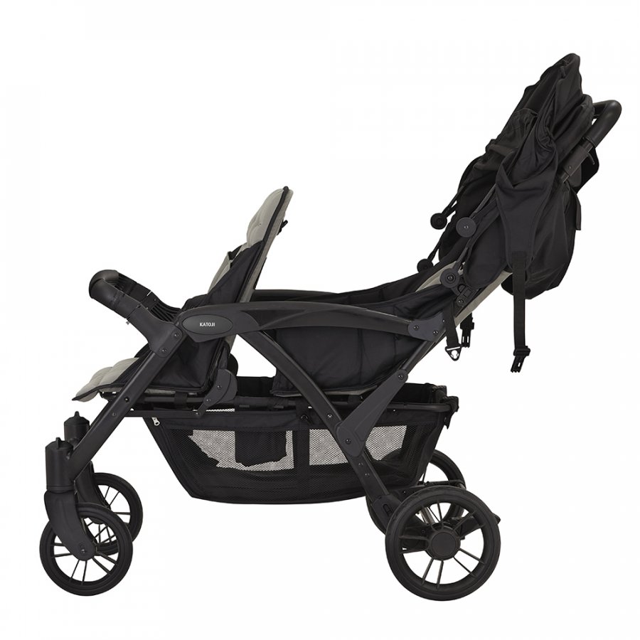 KATOJI 4人乗りベビーカー 専用レインカバー付き【6ヶ月～生後36ヶ月頃(体重約15kg)|、身長114cmまで】［レンタル］