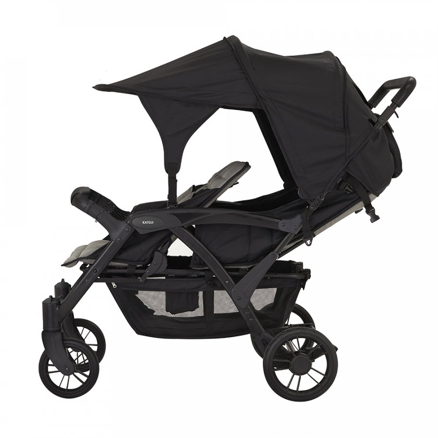 KATOJI 4人乗りベビーカー 専用レインカバー付き【6ヶ月～生後36ヶ月頃(体重約15kg)|、身長114cmまで】［レンタル］