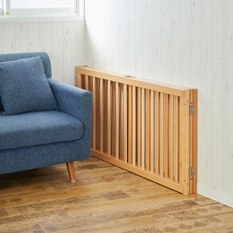 木製 折りたたみベビーサークル［レンタル］