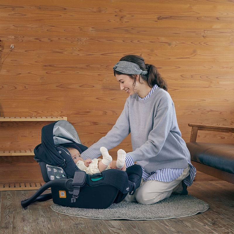 joie チャイルドシート アイ-ジェム3 (シェール)【シートベルト式】ECE R129適合でベビーチェア・バウンサー・キャリーとしても使えるチャイルドシート Cカーブ形状で赤ちゃん安心［レンタル］