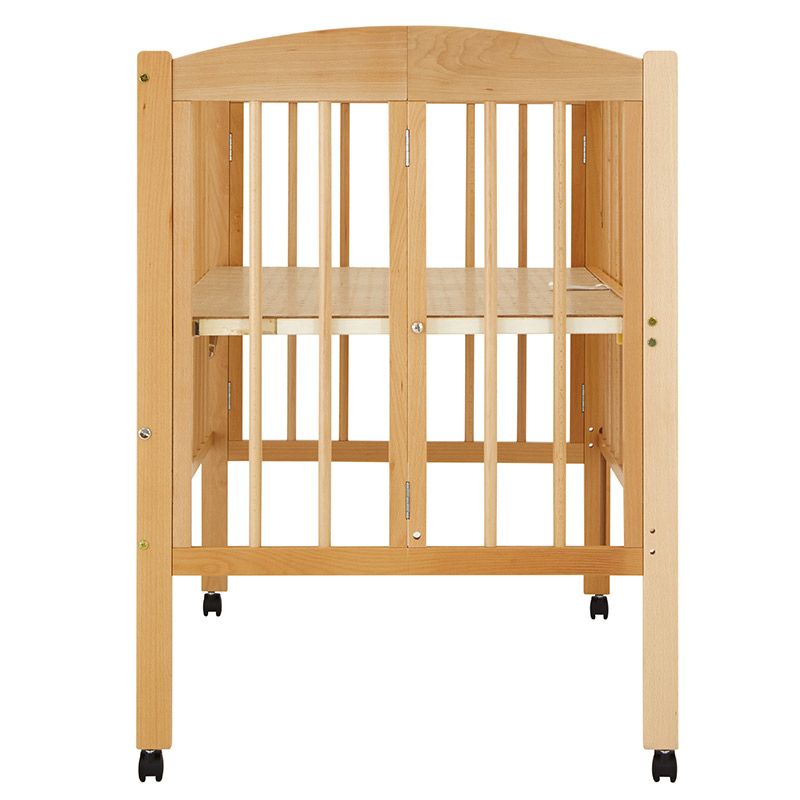 折りたたみ ハイポジション ベビーベッド【国産】床板の高さが66cmでかがまずにお世話ができるハイポジション［レンタル］