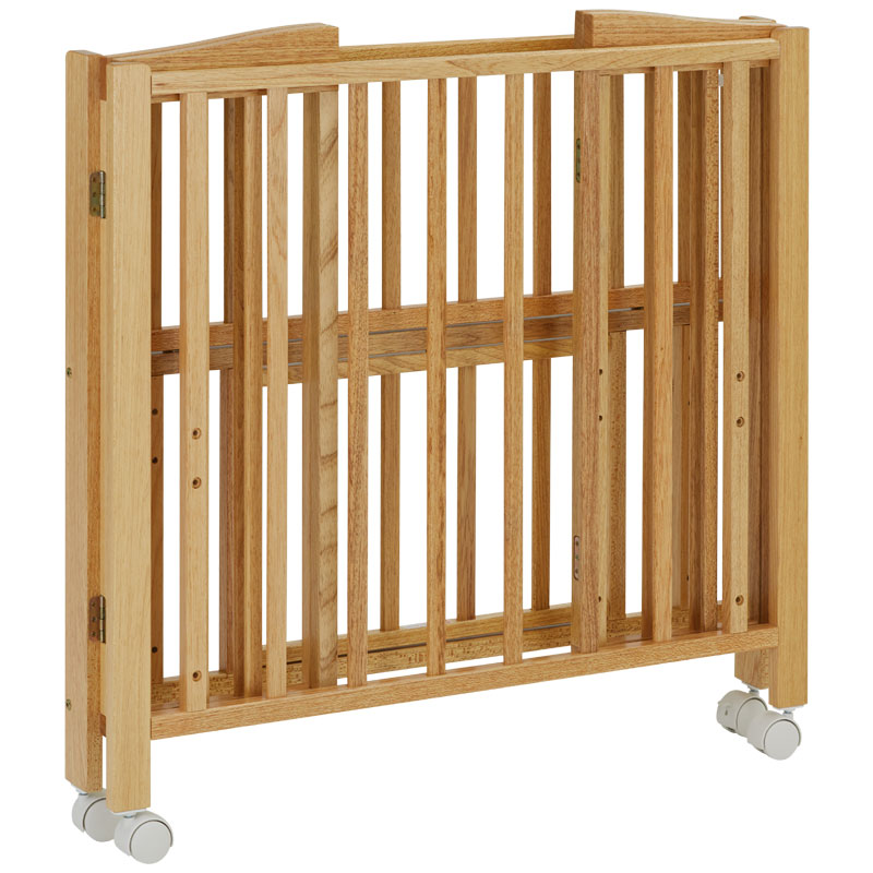 ［2台セット］折りたたみ ミニベビーベッド 里帰り出産にも便利な折りたたみ式で組立も簡単【内寸：60×90cm】【使用期間：生後24ヶ月以内】［レンタル］