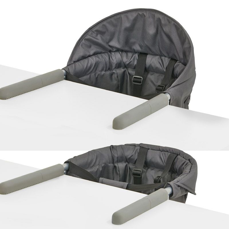 [2台セット]テーブルチェア イージーフィット(収納袋付き) 立ち上がりを防ぐ5点式シートベルト シートは洗濯OK［レンタル］