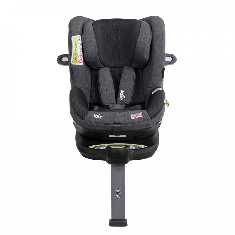 joie チャイルドシート アイアーク360° ブラック【isofix】幌付きで車内への日差しをカット ECE R129適合で新生児から使える回転式チャイルドシート［レンタル］