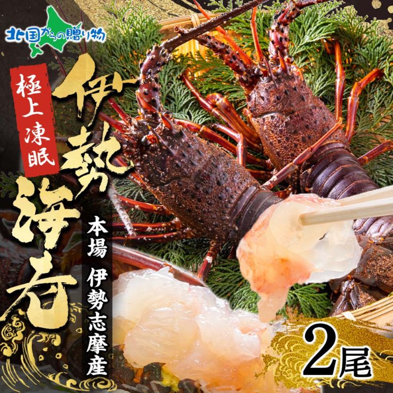 凍眠 伊勢海老 200-300g 2尾 伊勢志摩産 海老 お歳暮 エビ 冷凍 国産 伊勢えび イセエビ いせえび 伊勢エビ えび 無添加 贈り物 お歳暮 海鮮 伊勢海老 刺身 味噌汁 三重県 伊勢志摩 TA西村 ギフト箱 ギフト お正月 グルメ お取り寄せ