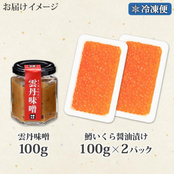 うに子さま専用品◆画像の帯+お任せ帯留めつき 雲丹味噌瓶 100g 鱒いくら醤油漬け 100g×2個 計300g 小分け （ウニ味噌