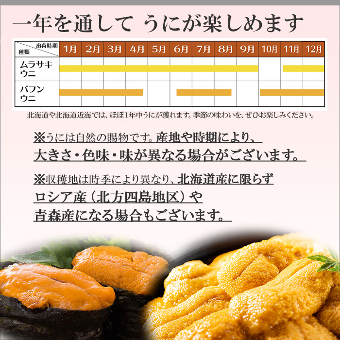 新鮮！おいしい！訳ありうにを函館のウニ専門店むらかみからお取寄せ