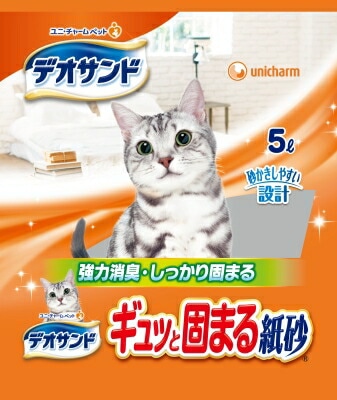 デオサンド　紙砂 ５Ｌ