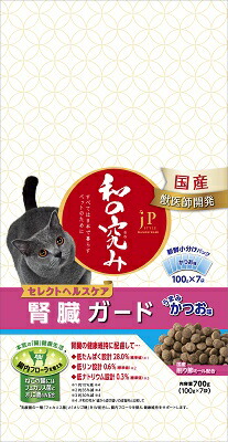 ＪＰスタイル和の究み猫用セレクトＨＣ腎臓かつお 700ｇ ペットライン キャットフード