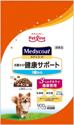 新メディコートお腹から健康サポート1歳 900ｇ ペットライン ドッグフード