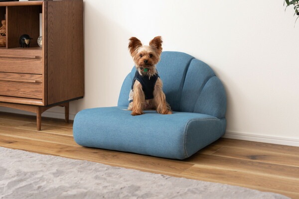AZUMAYA ペット ソファ PET-65 完成品 W59×D50×H40×SH18  送料無料