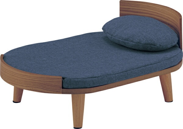 AZUMAYA ペットベッド PET-123BR 組立式 W60×D40×H25.5  送料無料