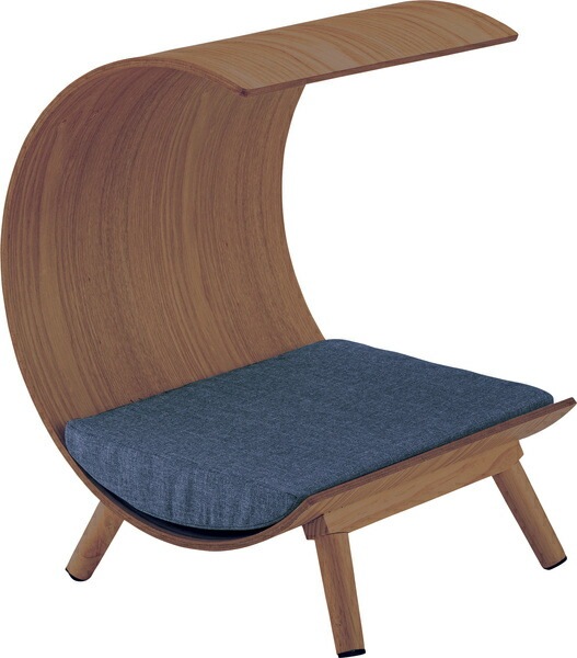 AZUMAYA ペットベッド PET-124BR 組立式 W41×D40×H53.5  送料無料