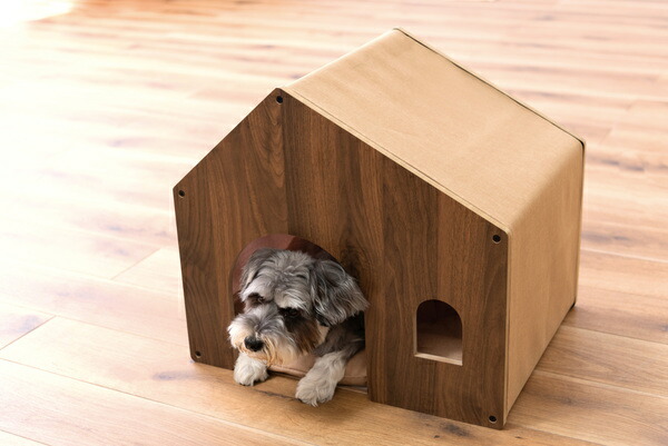 AZUMAYA ペットハウス PET-122BR 組立式 W50×D40×H45  送料無料