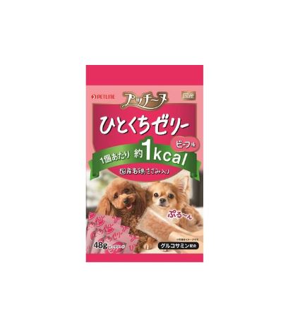 プッチーヌひとくちゼリー若鶏ささみ入りビーフ味