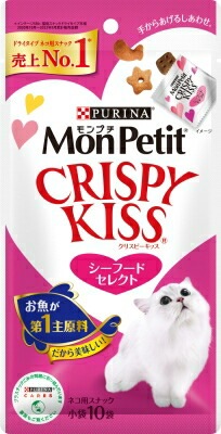 13時までのご注文で当日出荷（休業日除く）【規格内】モンプチクリスピーキッスシーフードセレクト キャットフード ネスレ日本 ペット フード 30ｇ