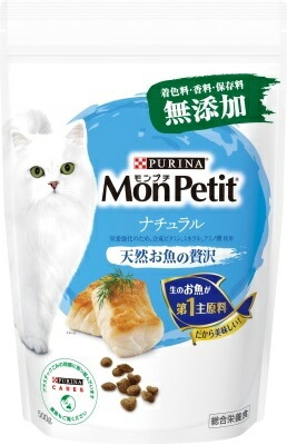 モンプチ　ドライ　バッグ　ナチュラル　天然お魚の贅沢 キャットフード ネスレ日本 ペット フード 500ｇ