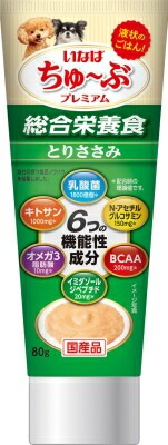 いなば　ちゅーぶプレミアム　とりささみ80ｇ いなば　ペットフード　ペット