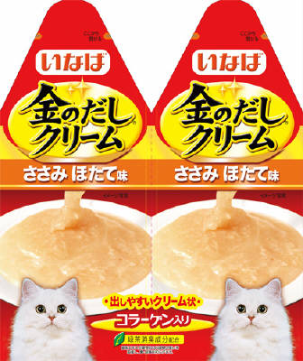 ＩＣ-83金のだしクリームささみほたて味60ｇ いなば　ペットフード　ペット
