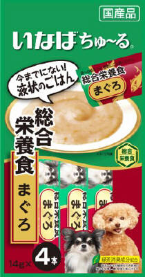 いなば　ちゅーる　総合栄養食　まぐろ14ｇ×4本 いなば　ペットフード　ペット