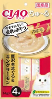 ＣＩＡＯちゅーる贅沢本まぐろ＆キングサーモン14ｇ×4Ｐ いなば　ペットフード　ペット