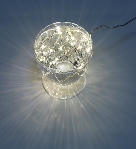 LED イルミネーションライト ジュエル ストリング 7m ホワイト