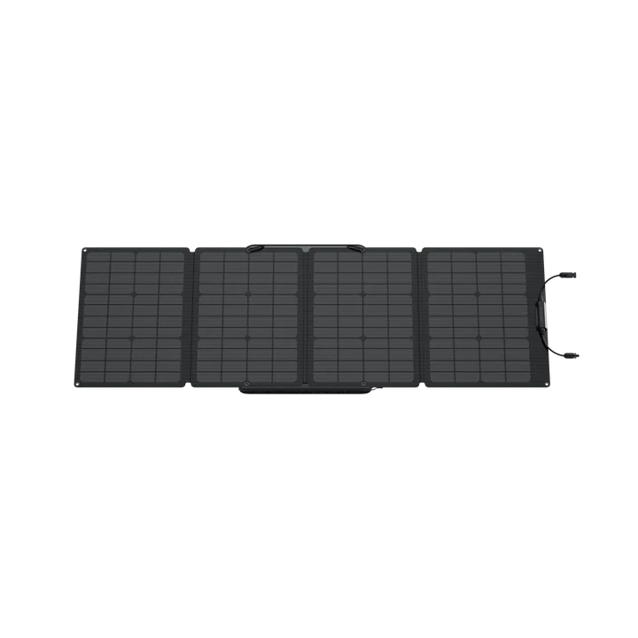 EcoFlow 110W ソーラーパネル 単結晶 高効率 折りたたみ式 IP68 防水