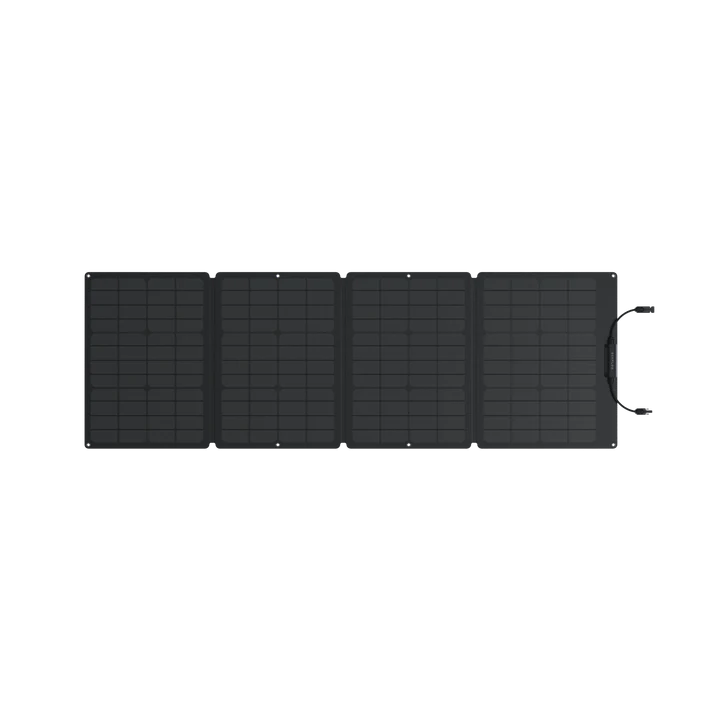 EcoFlow 110W ソーラーパネル 単結晶 高効率 折りたたみ式 IP68 防水