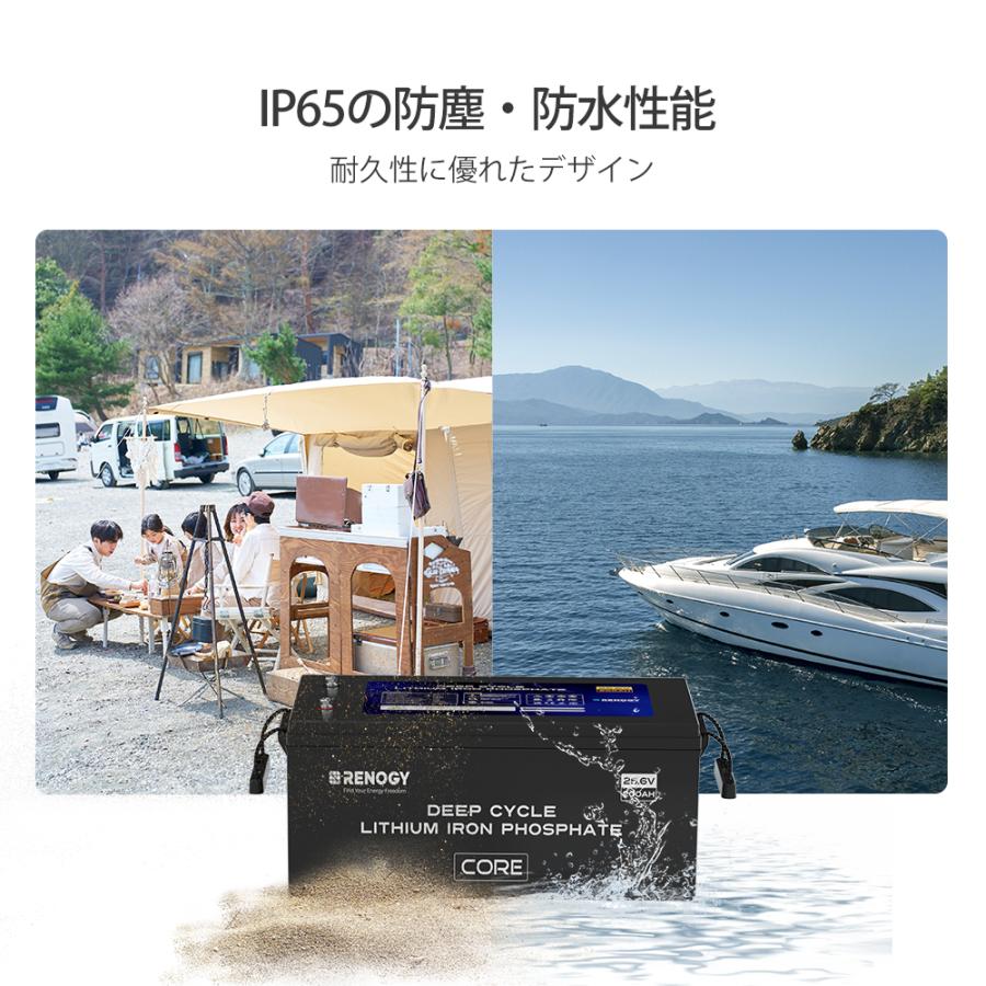 24V 200Ah RENOGY リン酸鉄 リチウムイオンバッテリー ヒート機能付 寒冷地仕様 軽量 非常用電源 LiFePO4 防災 船舶 サブバッテリー 車中泊 アウトドア
