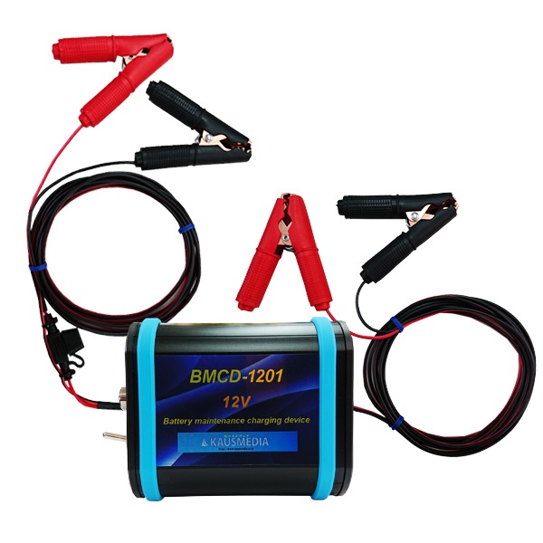 ドライブレコーダー等でバッテリー上がりを防止する充電セット BMCD