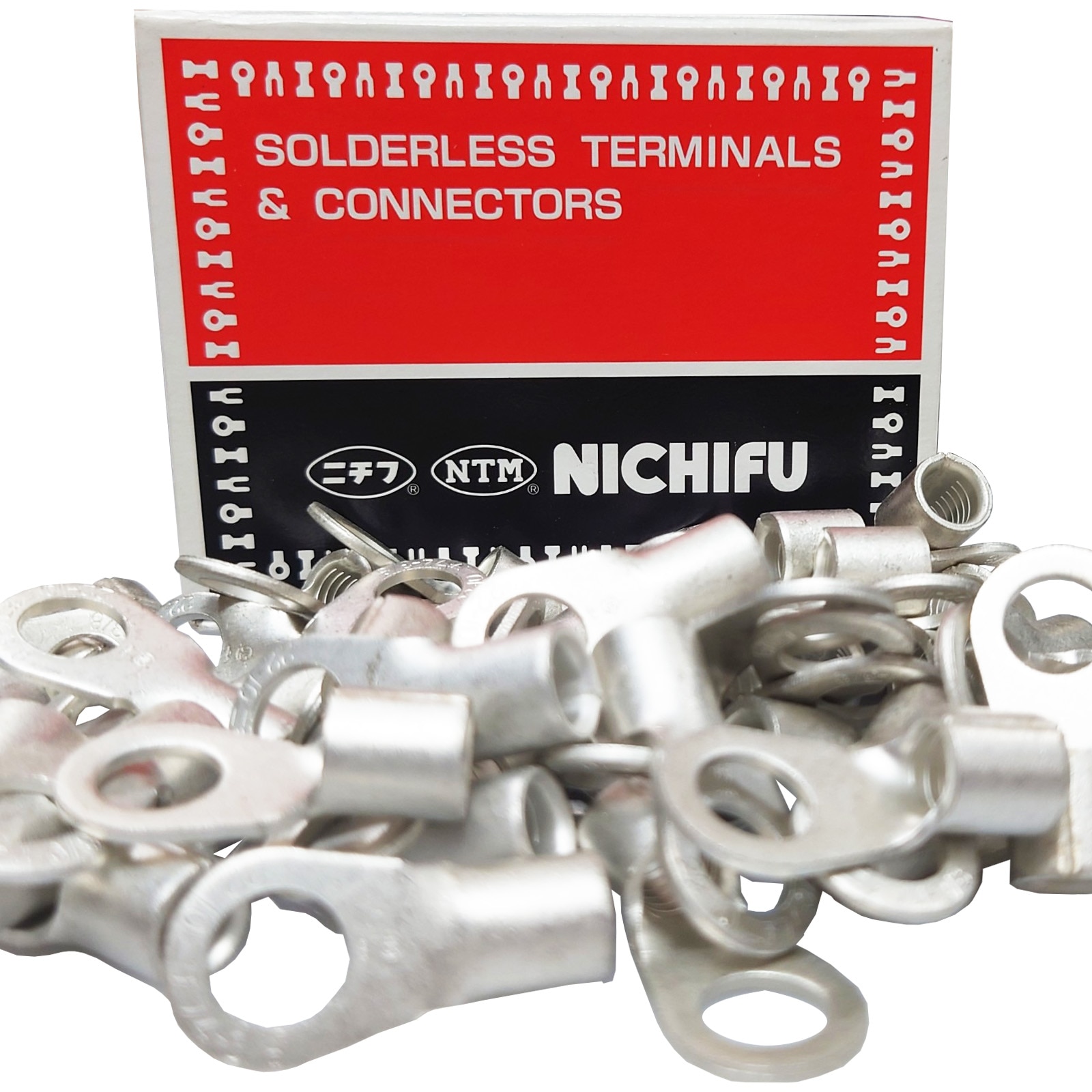 38SQ 5m KIV ケーブル R38-10S ニチフ 丸形圧着端子 10mm穴 絶縁キャップ 圧着 加工済 国内メーカー バッテリーケーブル 電気機器用ビニル絶縁電線 赤 黒セット 500cm