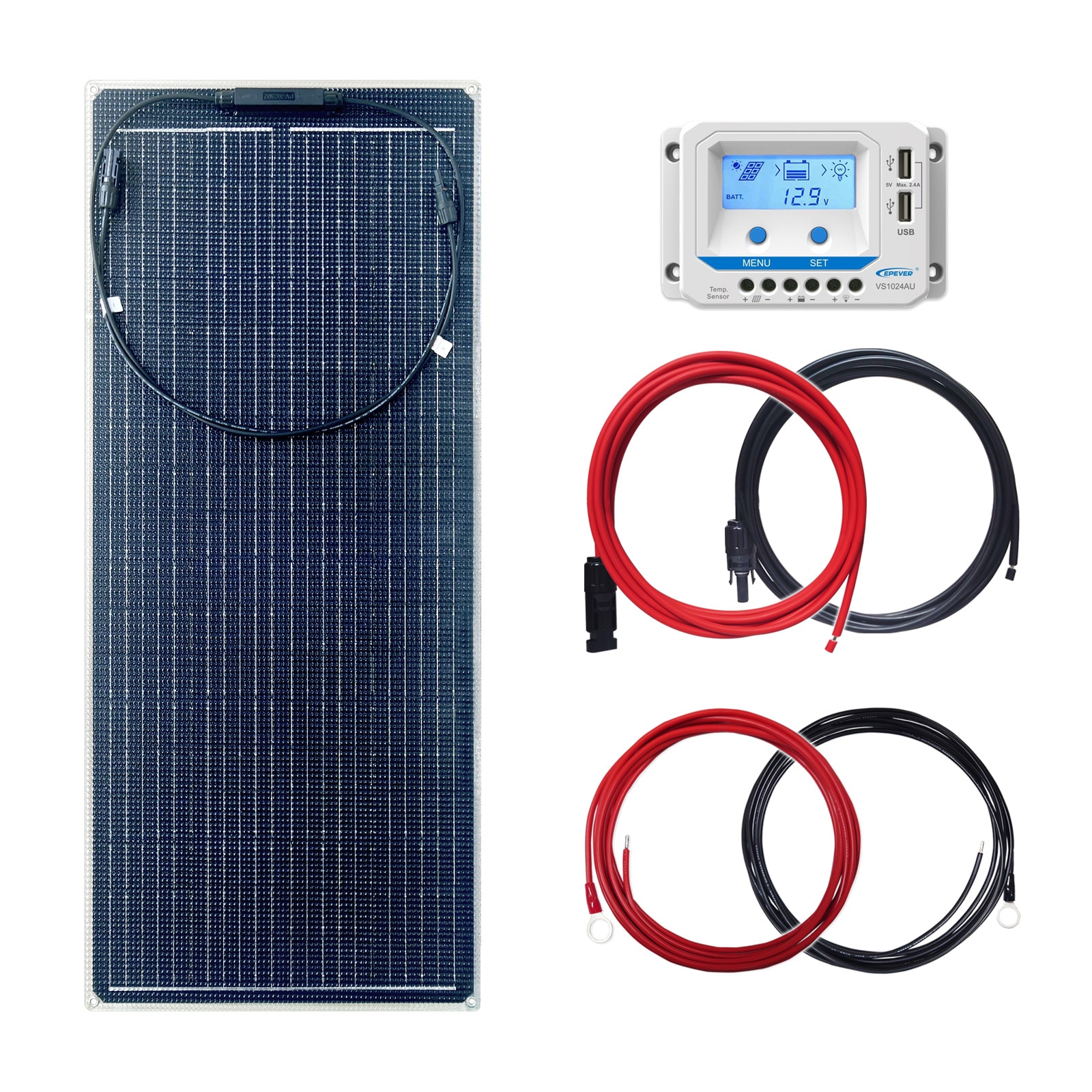 LVYUAN フレキシブルソーラーパネル 50W×4枚 LVYUAN フレキシブル