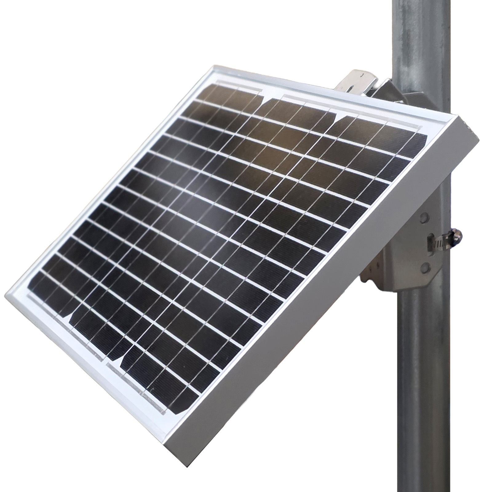 角度調整式 ソーラーパネル用 アルミ製 架台 耐腐食性 単管パイプ 支柱 バンド固定 汎用型 角度 15度 35度 45度 65度 固定台 DIY 自作用パーツ