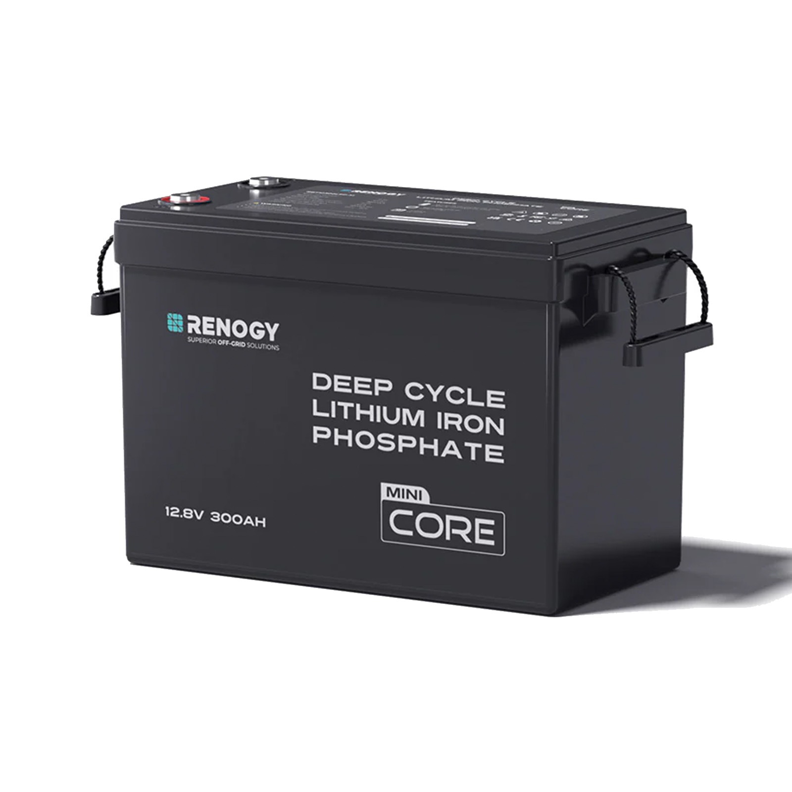 12V 300Ah RENOGY Coreシリーズ Mini リン酸鉄リチウムイオンバッテリー 軽量 大容量 低温保護機能 横向き設置可 非常用電源 LiFePO4 防災 サブバッテリー 車中泊 アウトドア