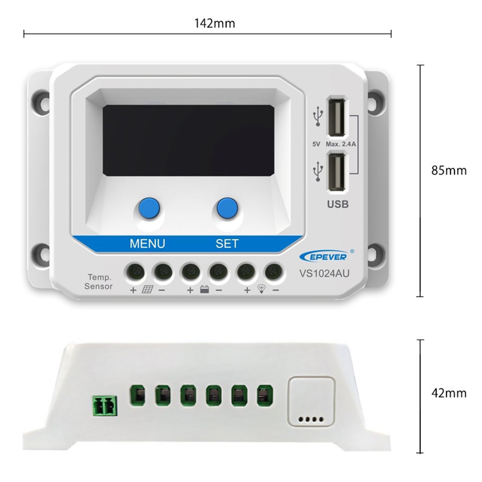 50W ソーラーパネル 電気柵 バッテリー用 55Ahバッテリー ソーラー充電セット ソーラーパネル 液晶画面付 10A チャージコントローラー 出力ケーブル付き ディープサイクルバッテリー 太陽光 発電蓄電