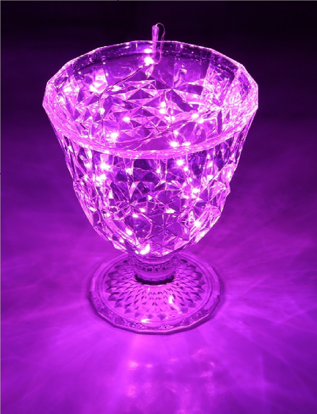 LED イルミネーションライト ジュエル ストリング 1m ピンク | 照明