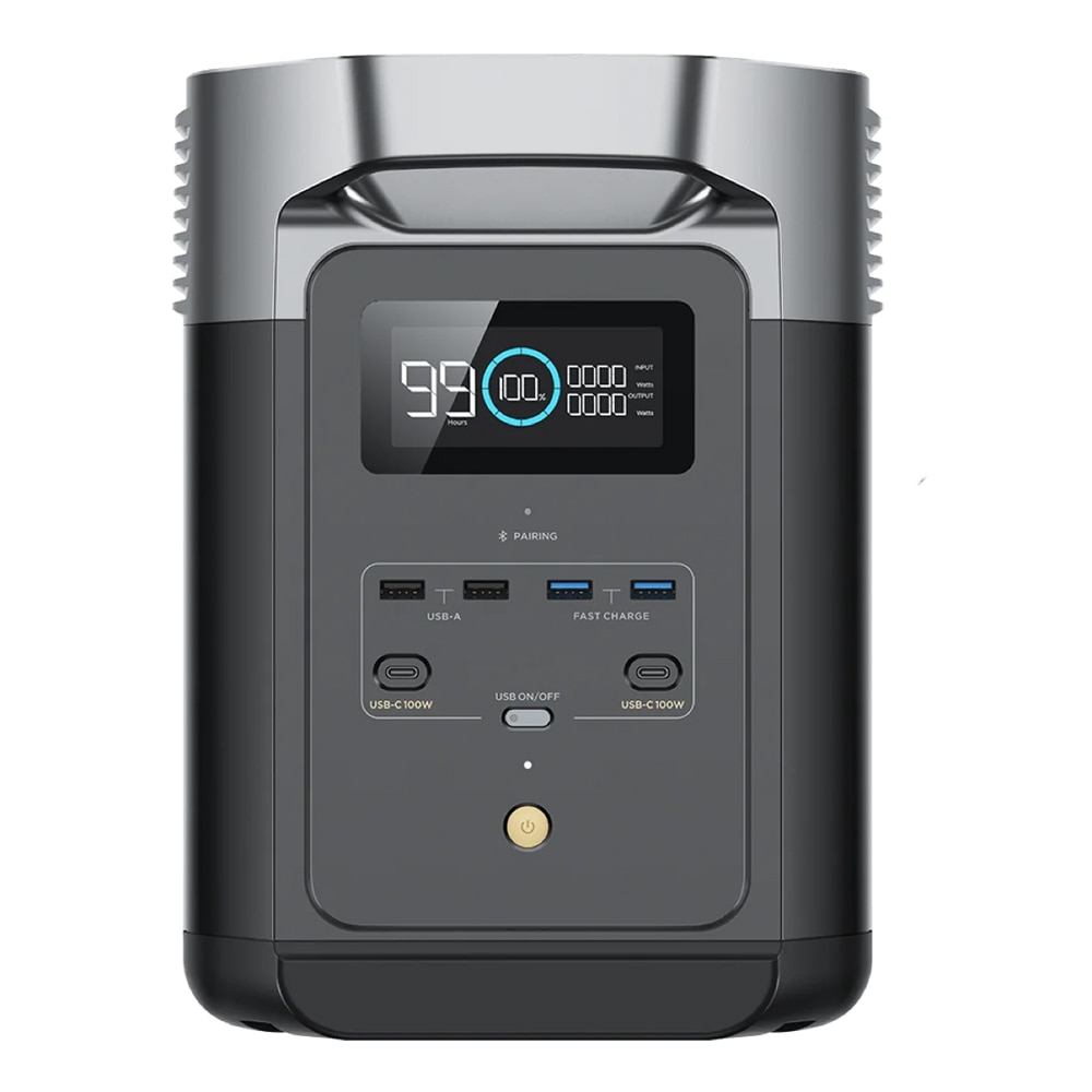 【新品未使用】EcoFlow  2 ポータブル電源 ポータブル電源のフラッグシップカンパニー「EcoFlow」から人気