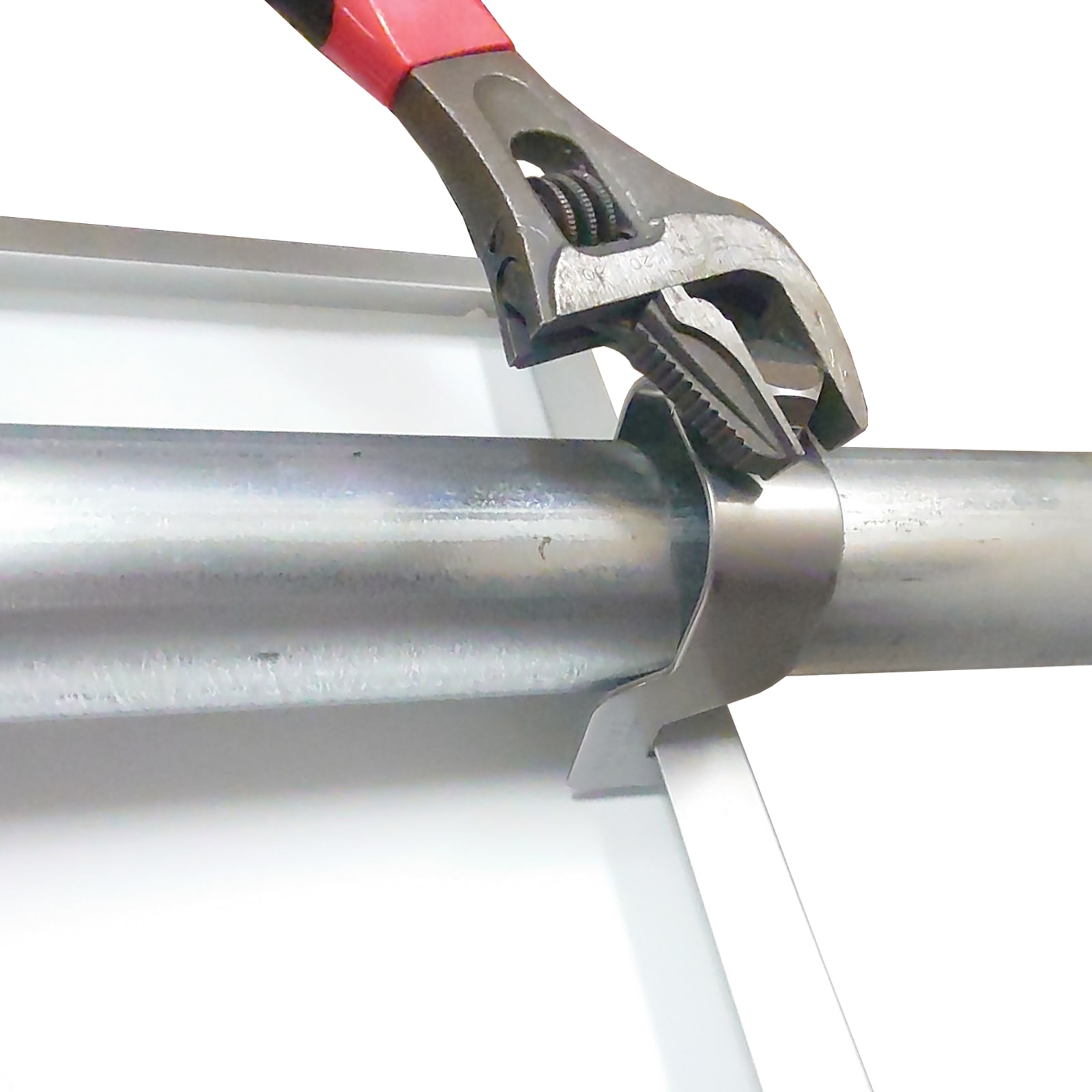 ソーラーパネル 固定 単管パイプ用 固定金具 架台 4点セット アルミフレーム対応 48.6 ソーラースタンド 固定台 DIY 自作用パーツ