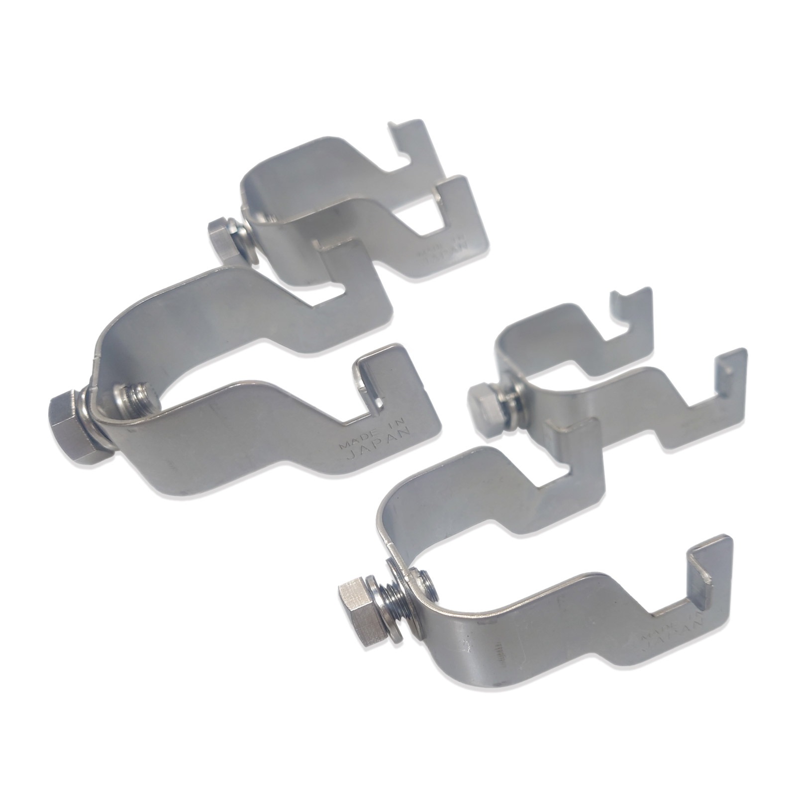 ソーラーパネル 固定 単管パイプ用 固定金具 架台 4点セット アルミフレーム対応 48.6 ソーラースタンド 固定台 DIY 自作用パーツ