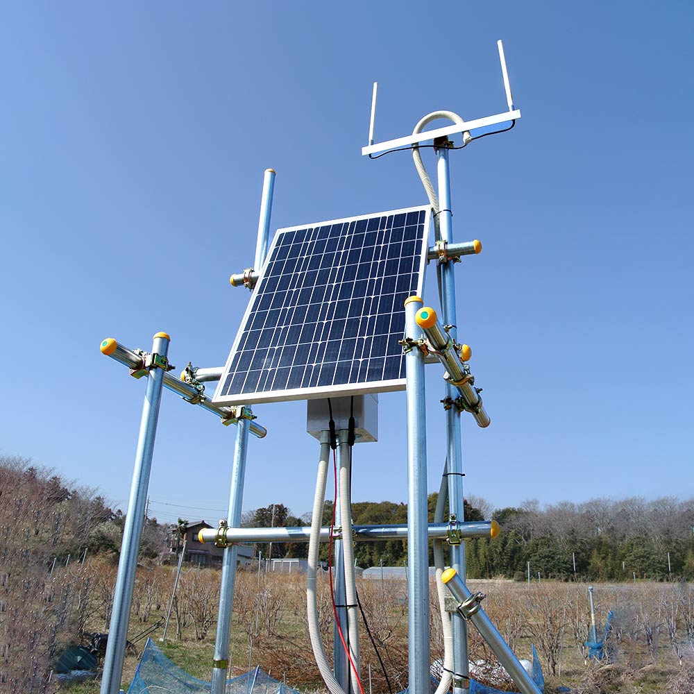 LoRaWAN（R）ソーラー基地局パッケージ 積雪対応用オプション