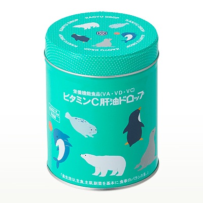 肝油ドロップ☆300粒✖️2缶セット☆