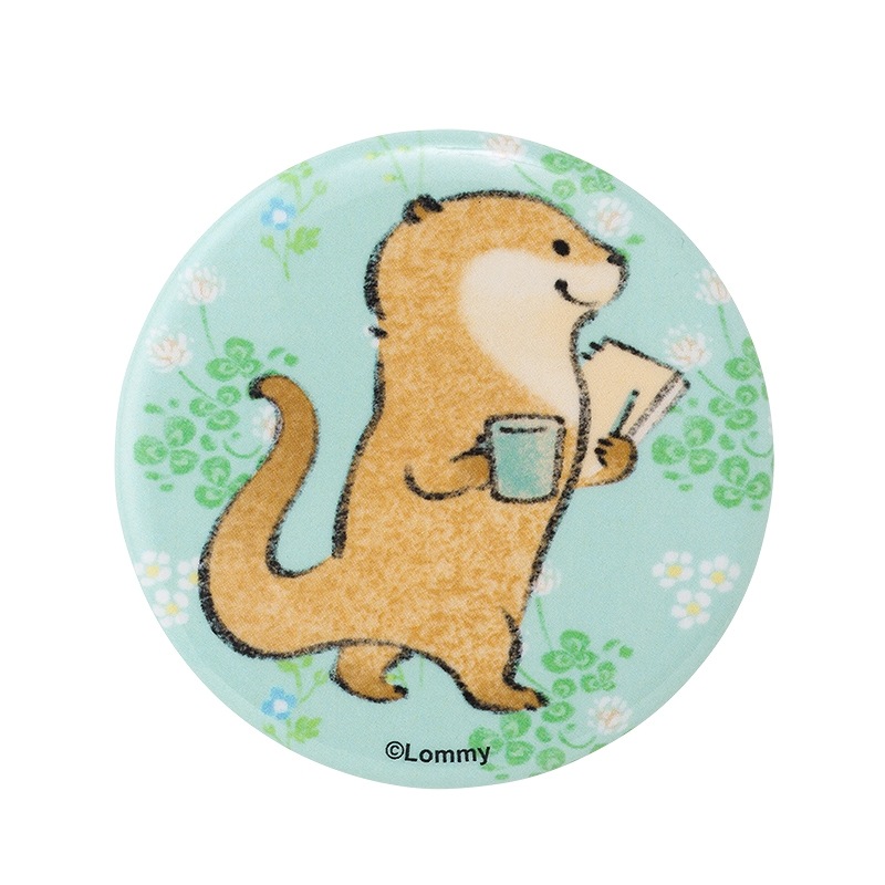 可愛い嘘のカワウソ 缶バッジ(お仕事) | すべての商品 | 可愛い嘘の